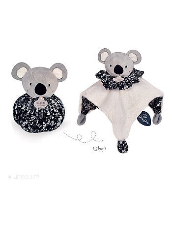 Doudou boule polyester collection LES PETITS FUTÉS Koala