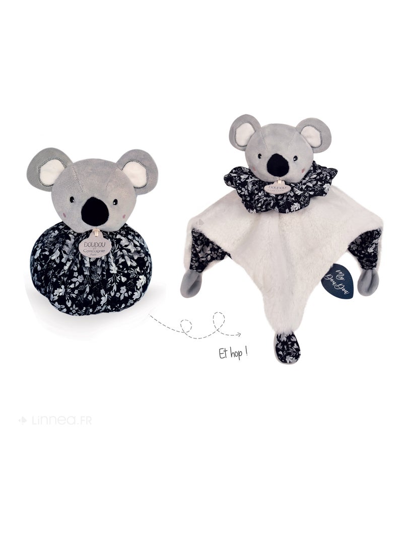 Doudou boule polyester collection LES PETITS FUTÉS Koala Multicolore - Kiabi