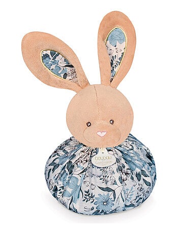 Doudou boule polyester collection LES PETITS FUTÉS Lapin