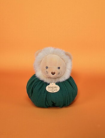 Doudou boule polyester collection LES PETITS FUTÉS Lion
