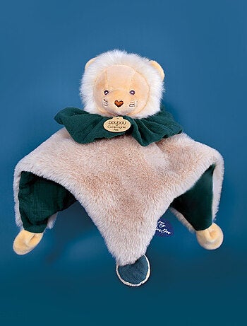 Doudou boule polyester collection LES PETITS FUTÉS Lion