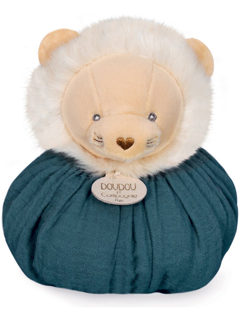 Doudou boule polyester collection LES PETITS FUTÉS Lion Multicolore - Kiabi