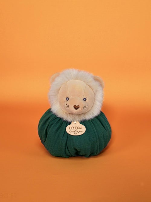 Doudou boule polyester collection LES PETITS FUTÉS Lion - Kiabi