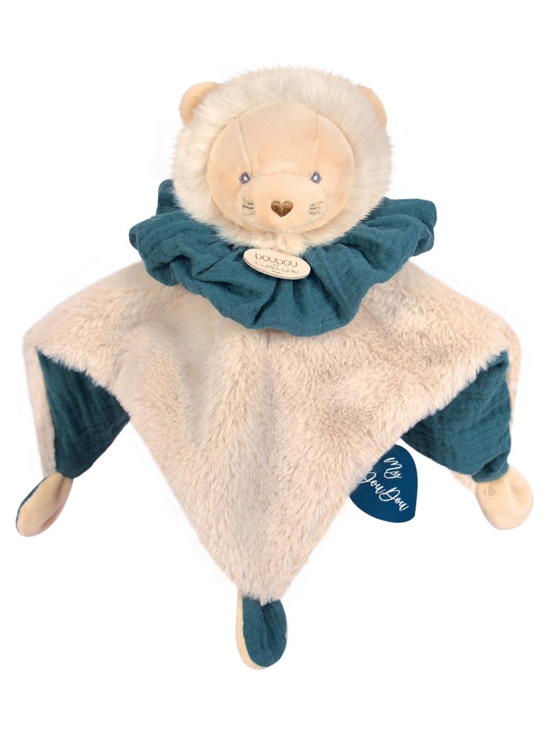 Doudou boule polyester collection LES PETITS FUTÉS Lion Multicolore - Kiabi