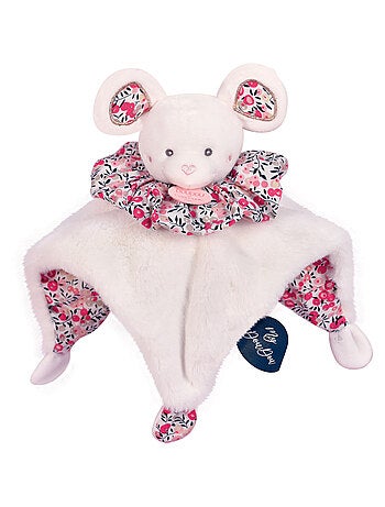 Doudou boule polyester collection LES PETITS FUTÉS Souris