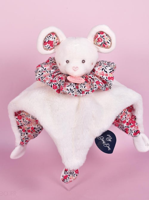 Doudou boule polyester collection LES PETITS FUTÉS Souris - Kiabi