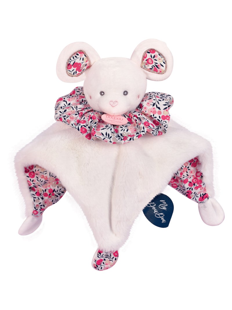 Doudou boule polyester collection LES PETITS FUTÉS Souris Multicolore - Kiabi