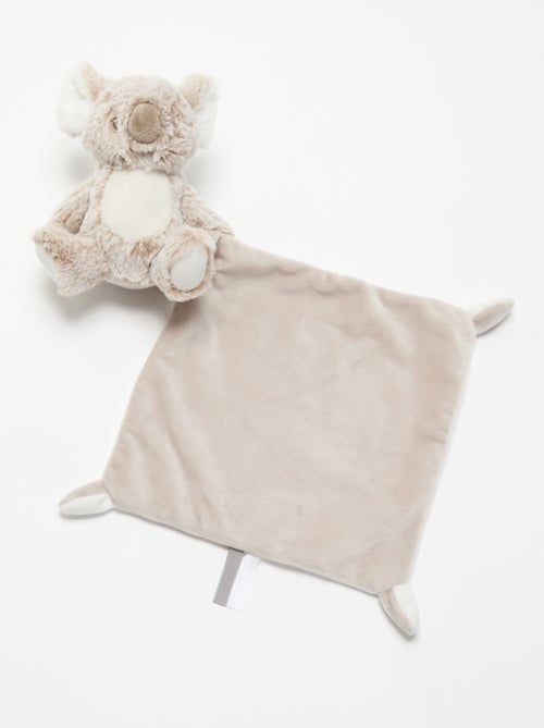 Doudou + carré en velours - 2 pièces - Kiabi Doudou + carré en velours - 2 pièces - Kiabi