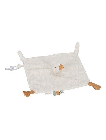 Doudou carré Oie