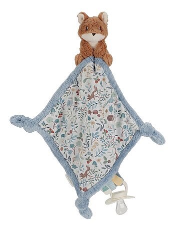 Doudou carré renard Forest Friends