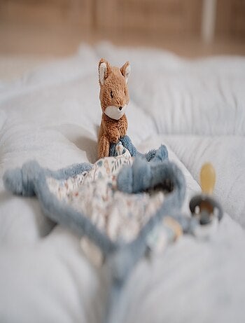 Doudou carré renard Forest Friends