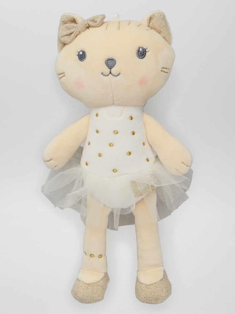 Doudou 'chat' en mode 'danseuse' Danseuse - Kiabi