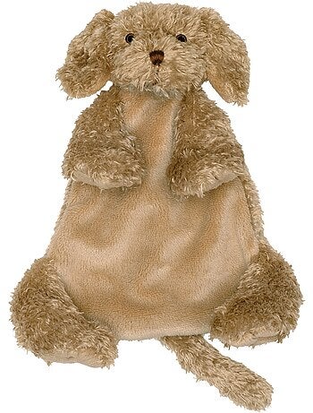 Doudou chien brownie 25 cm