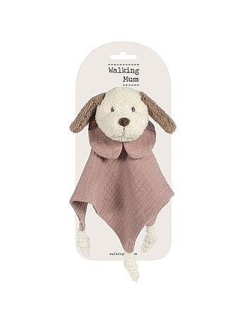 Doudou chien en gaze de coton, Sintra Walking Mum