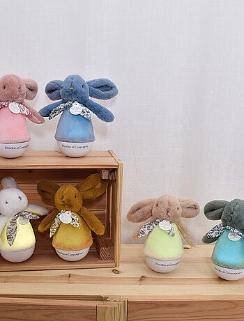 Doudou Compagnie' Peluche musicale Lapin Culbuto
