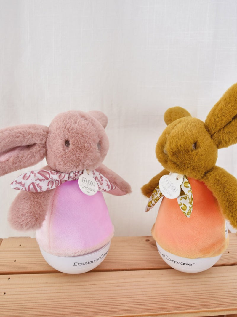 Doudou Compagnie' Peluche musicale Lapin Culbuto N/A - Kiabi