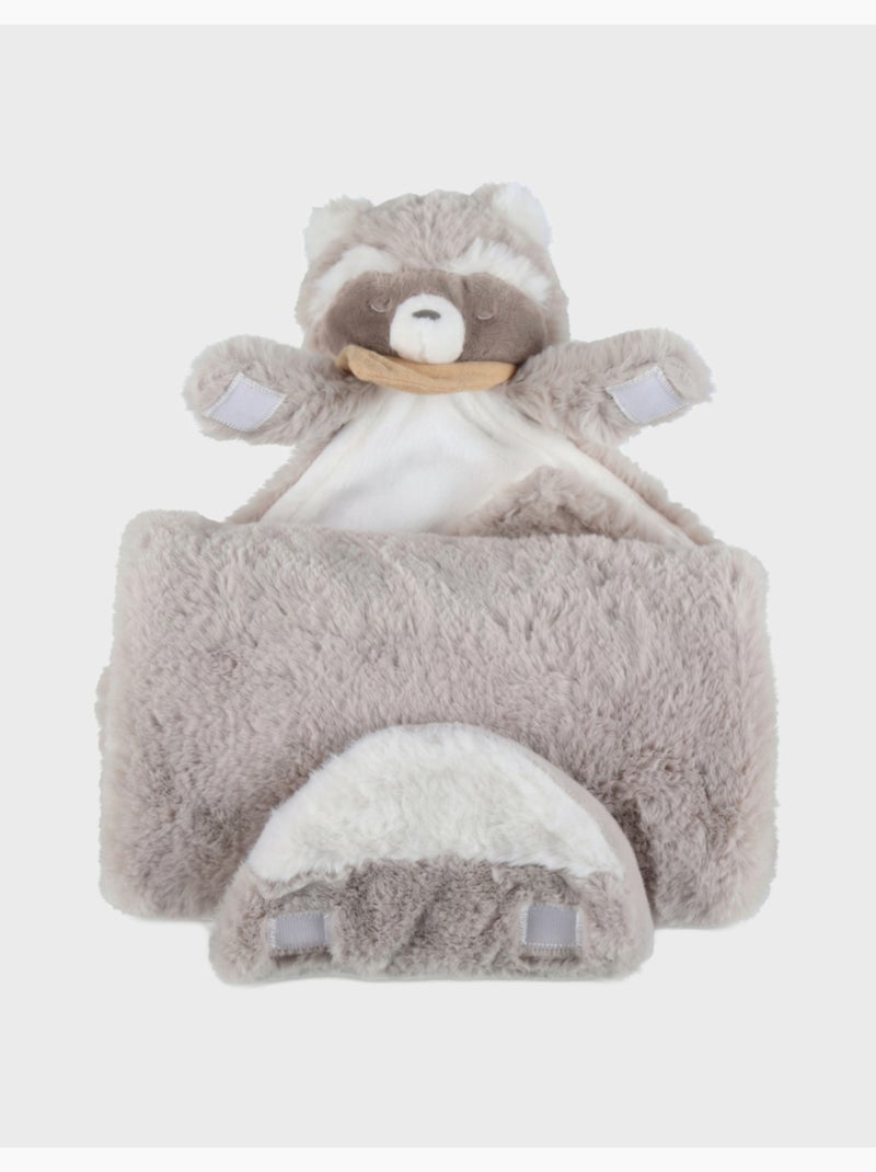Doudou couverture raton laveur raku noukie's Ecru - Kiabi