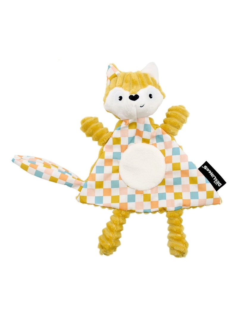 Doudou Cyranos le renard Jaune - Kiabi