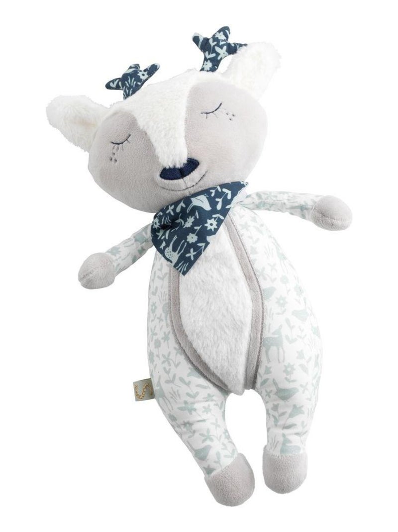 Doudou daim en velours - Gris - Kiabi