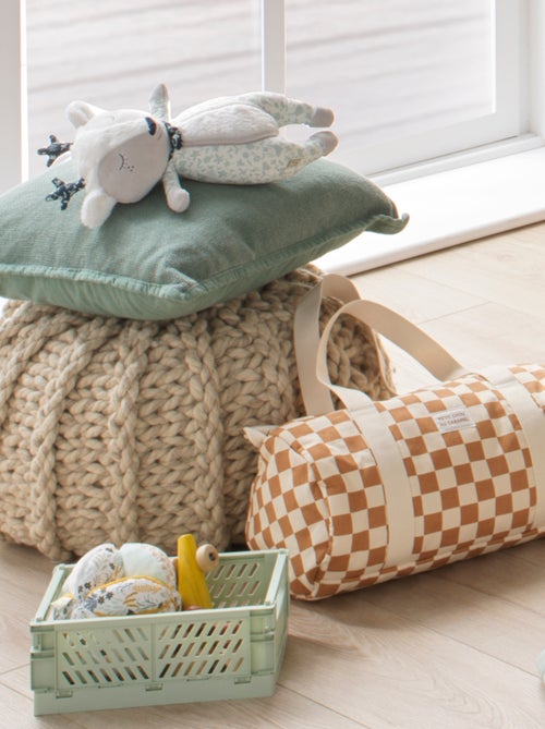 Doudou daim en velours - SAUTHON - Kiabi