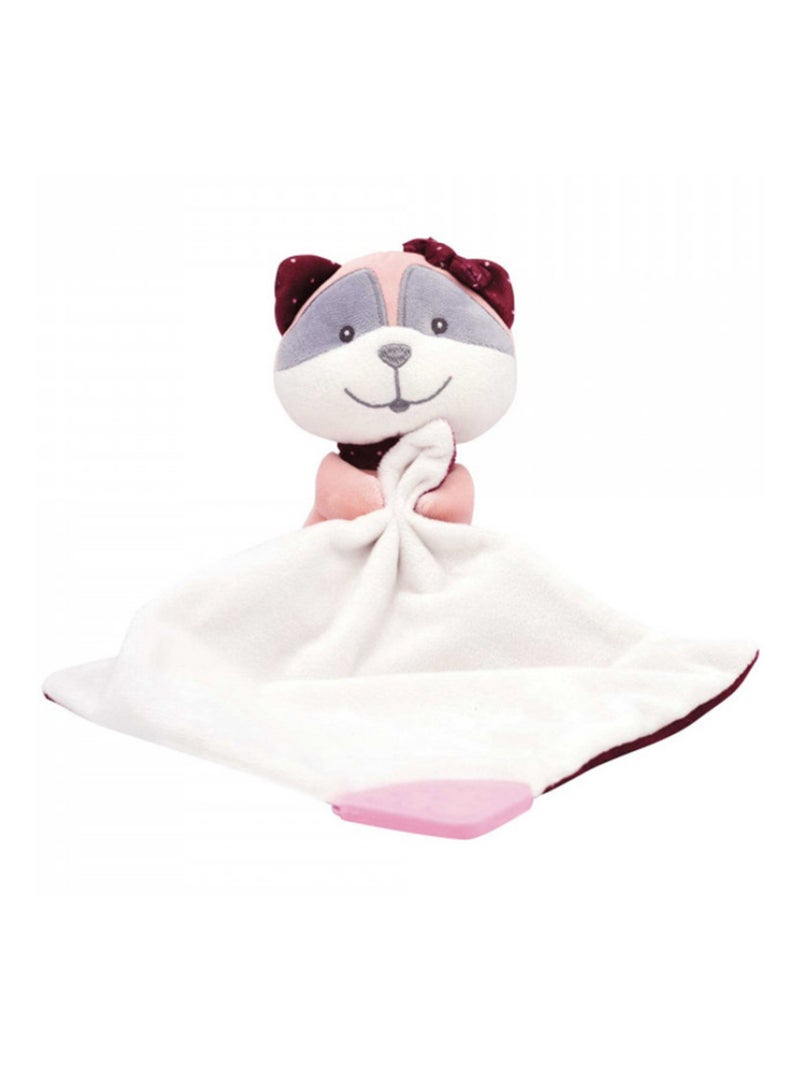 Doudou De Dentition Raton Laveur Olga Rose - Kiabi