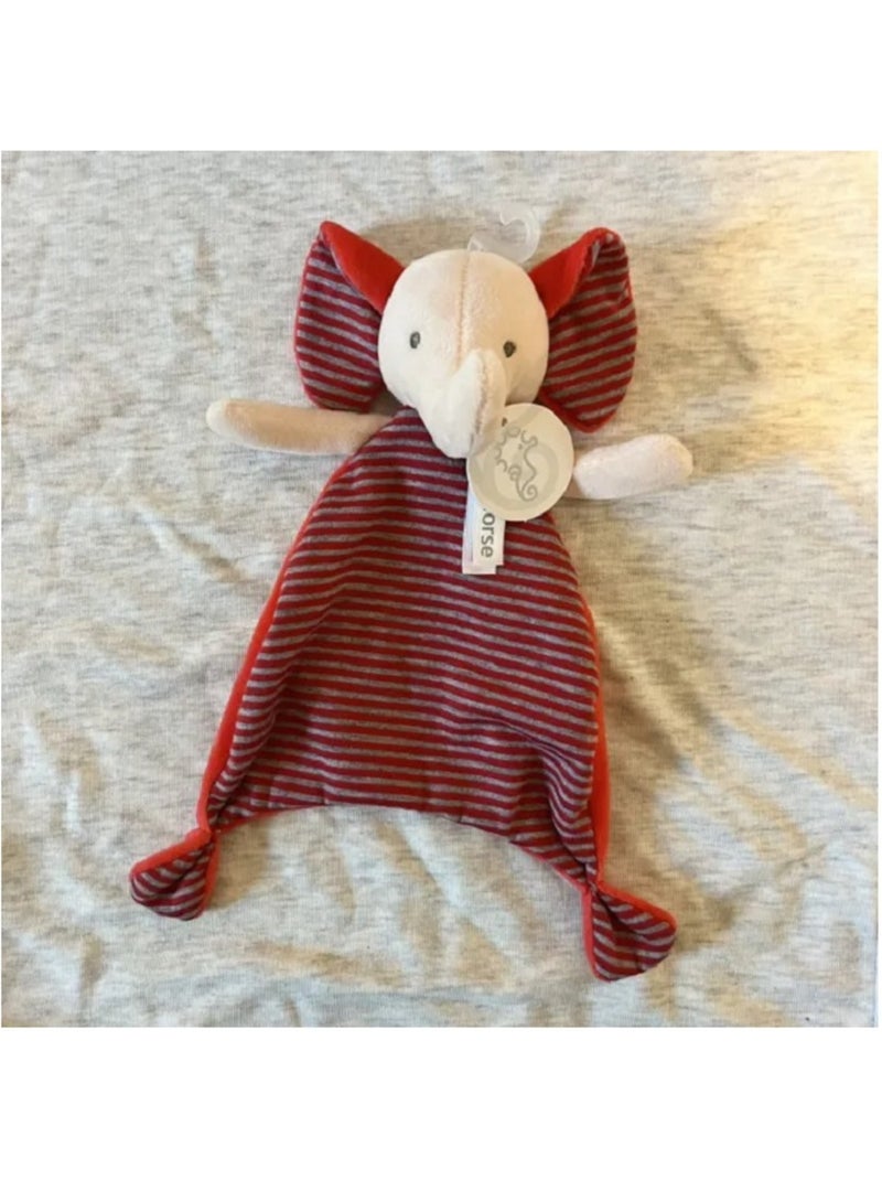 Doudou eléphant 26 cm Rouge - Kiabi