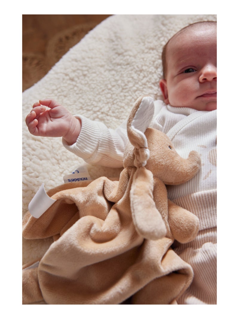 Doudou éléphant Bali Noukie's Beige - Kiabi