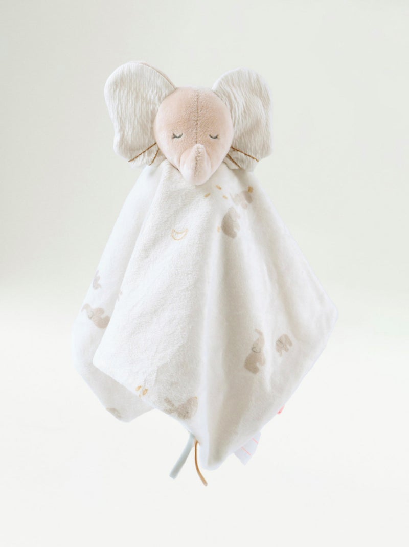 Doudou éléphant réversible Bali Noukie's Beige - Kiabi