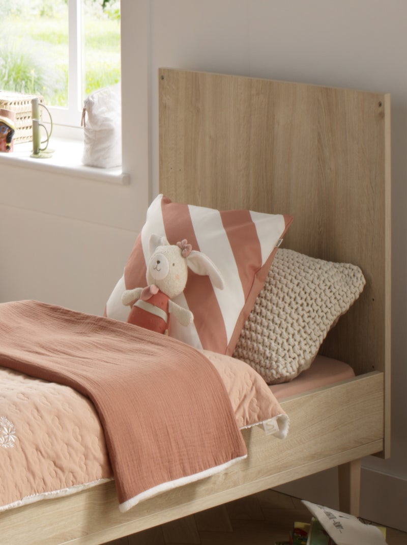 Doudou en coton bio - SAUTHON Rose - Kiabi