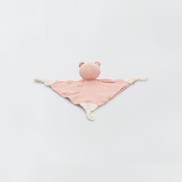 Doudou En Lange Eco Concu Bebe Fille Rose Kiabi 6 00