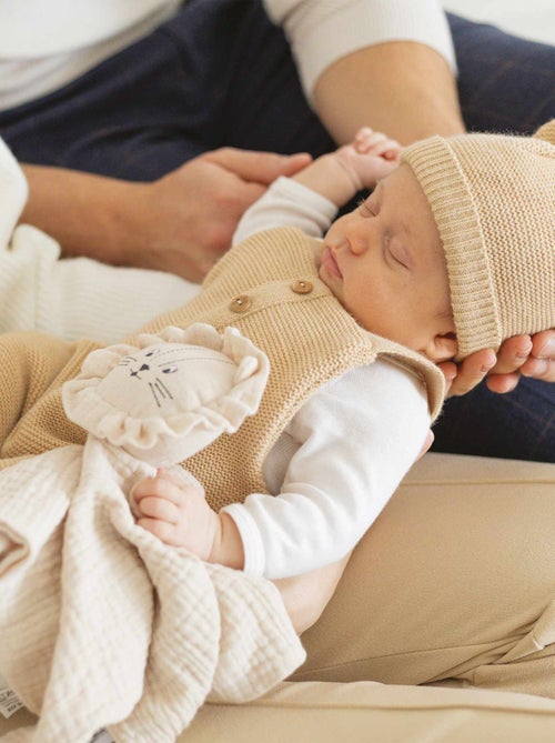 Doudou en mousseline de coton - Kiabi