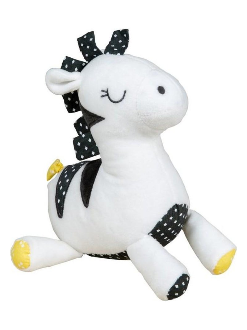 Doudou en velours Blanc - Kiabi