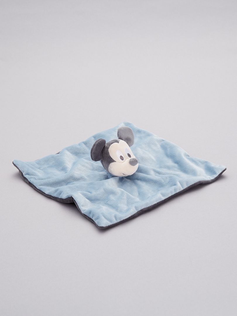 Peluche Mickey et sa couverture doudou - Disney