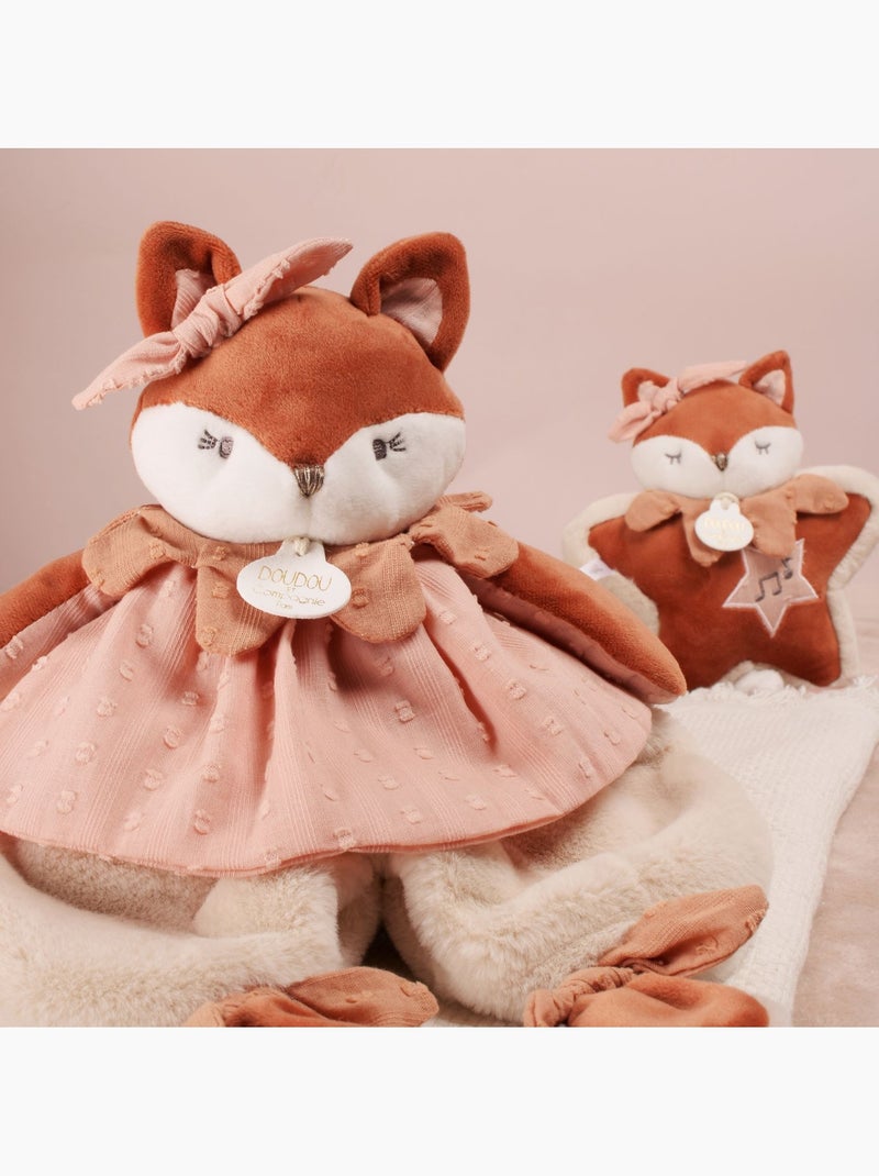 Doudou et compagnie - boîte à musique Marron - Kiabi
