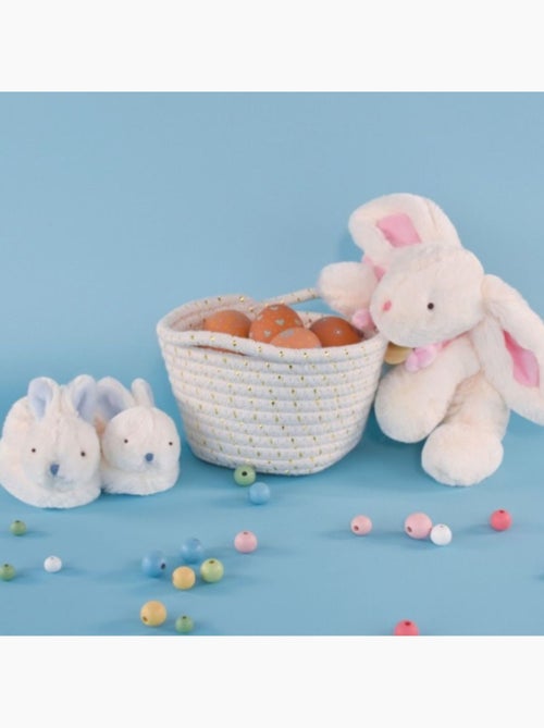 Doudou et compagnie - coffret chaussons de naissance - Kiabi Doudou et compagnie - coffret chaussons de naissance - Kiabi