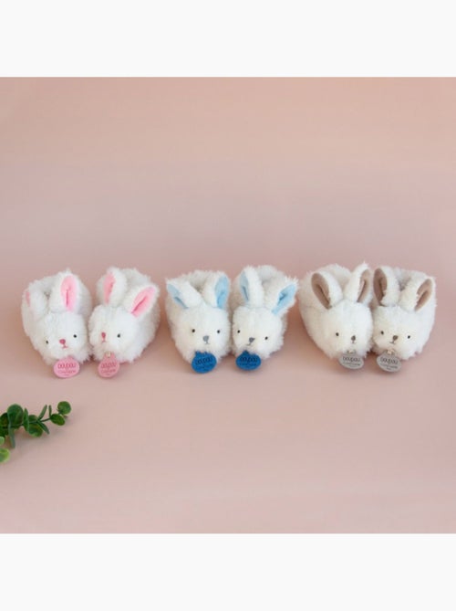 Doudou et compagnie - coffret chaussons de naissance - Kiabi Doudou et compagnie - coffret chaussons de naissance - Kiabi