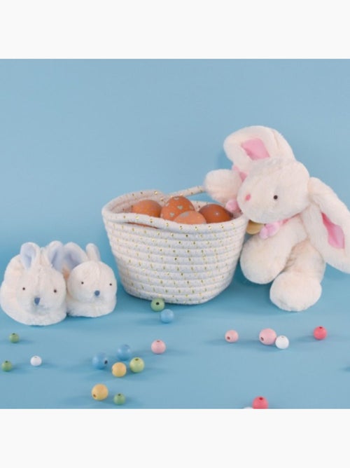 Doudou et Compagnie - Coffret chaussons hochet - Kiabi