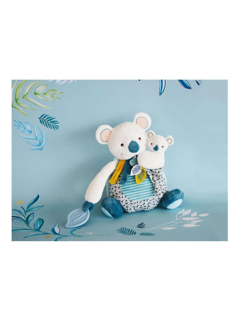 Doudou et Compagnie - Coffret peluche d'activités Bleu - Kiabi