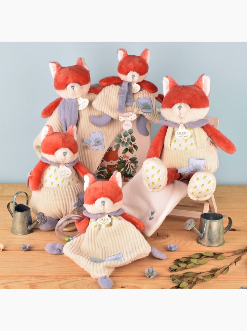 Doudou et Compagnie - Doudou attache-sucette Orange - Kiabi