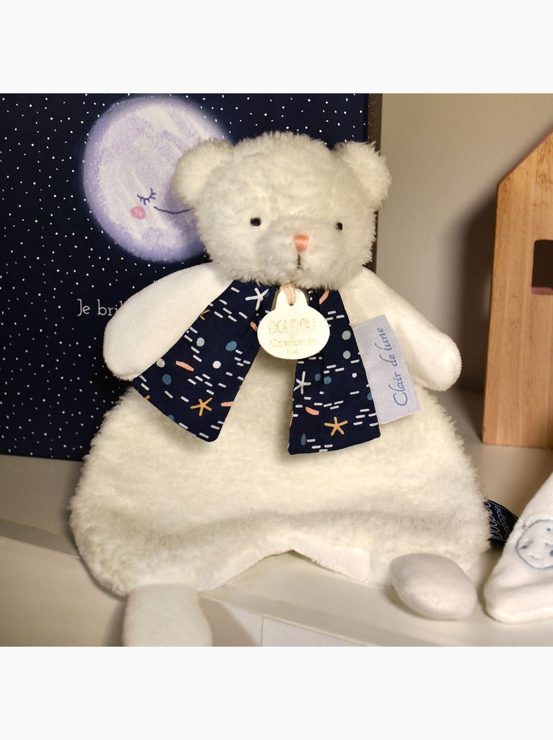 Doudou et Compagnie - Doudou plat Blanc - Kiabi