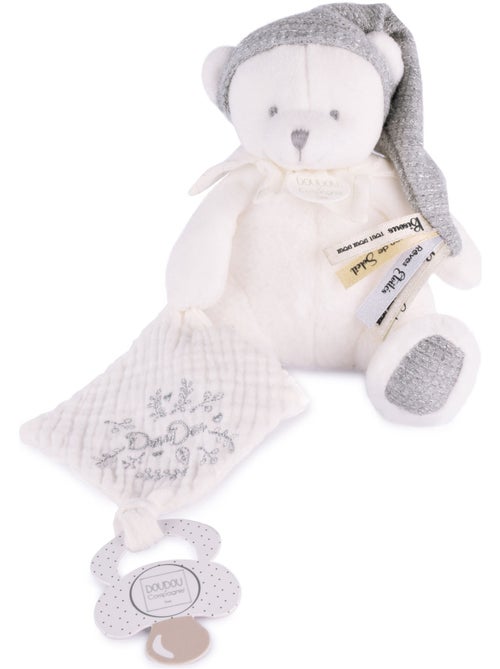 Doudou et Compagnie - Peluche attache-sucette - Kiabi