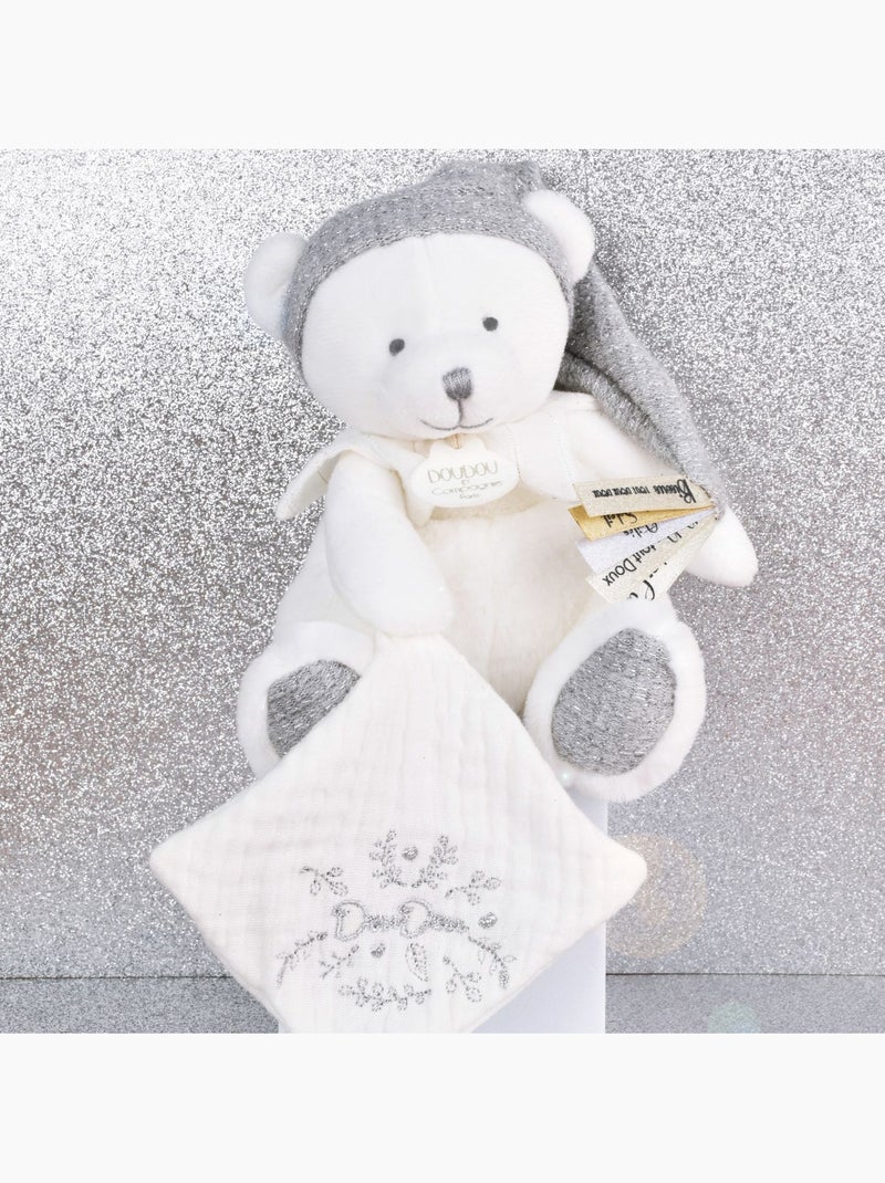 Doudou et Compagnie - Peluche attache-sucette Argenté - Kiabi