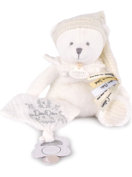 Doudou et Compagnie - Peluche attache-sucette - Kiabi