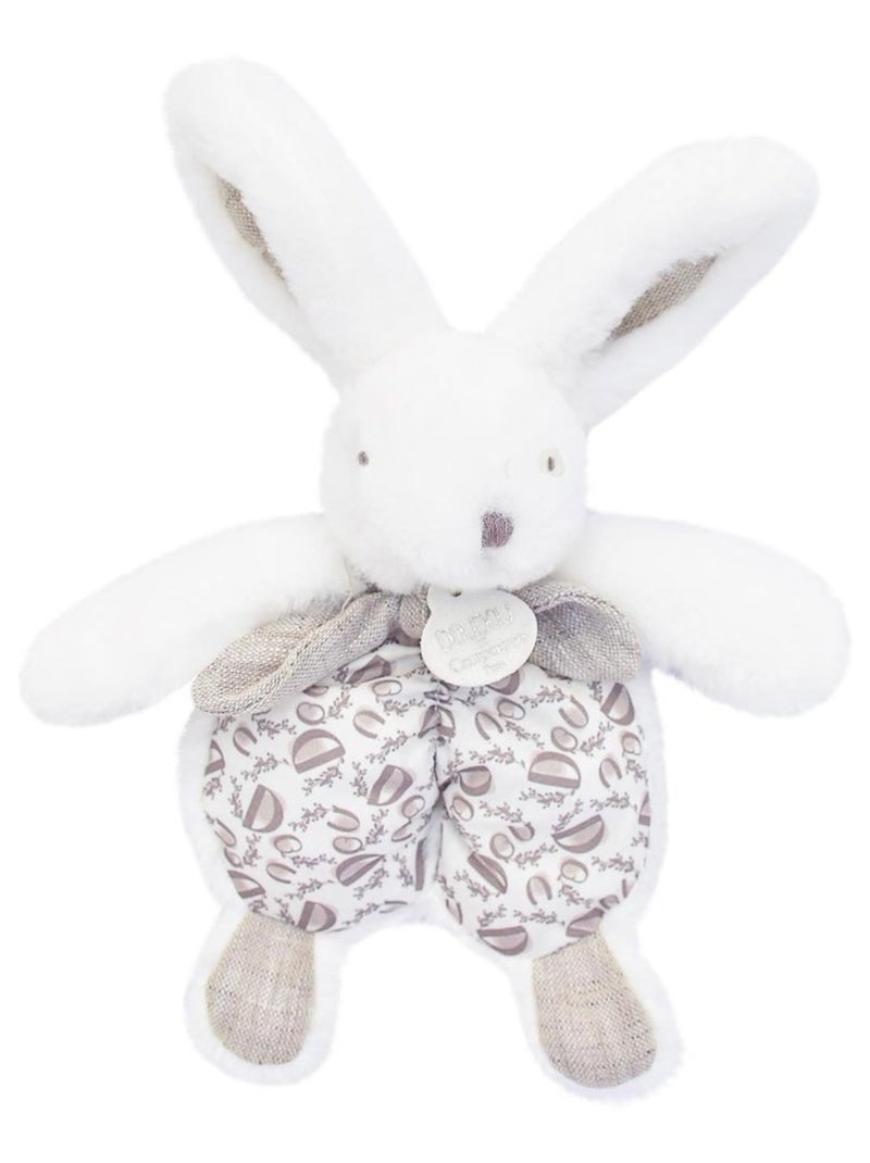 Doudou et Compagnie - Peluche Lapin Doudou Blanc - Kiabi