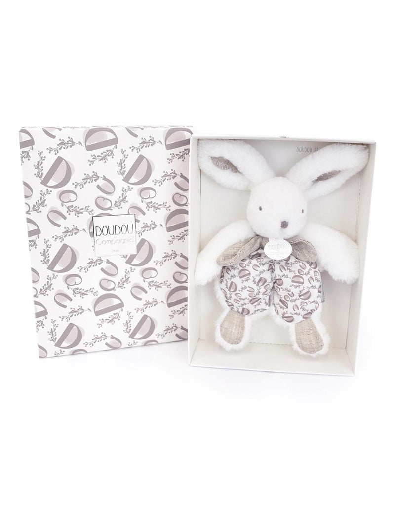 Doudou et Compagnie - Peluche Lapin Doudou Blanc - Kiabi