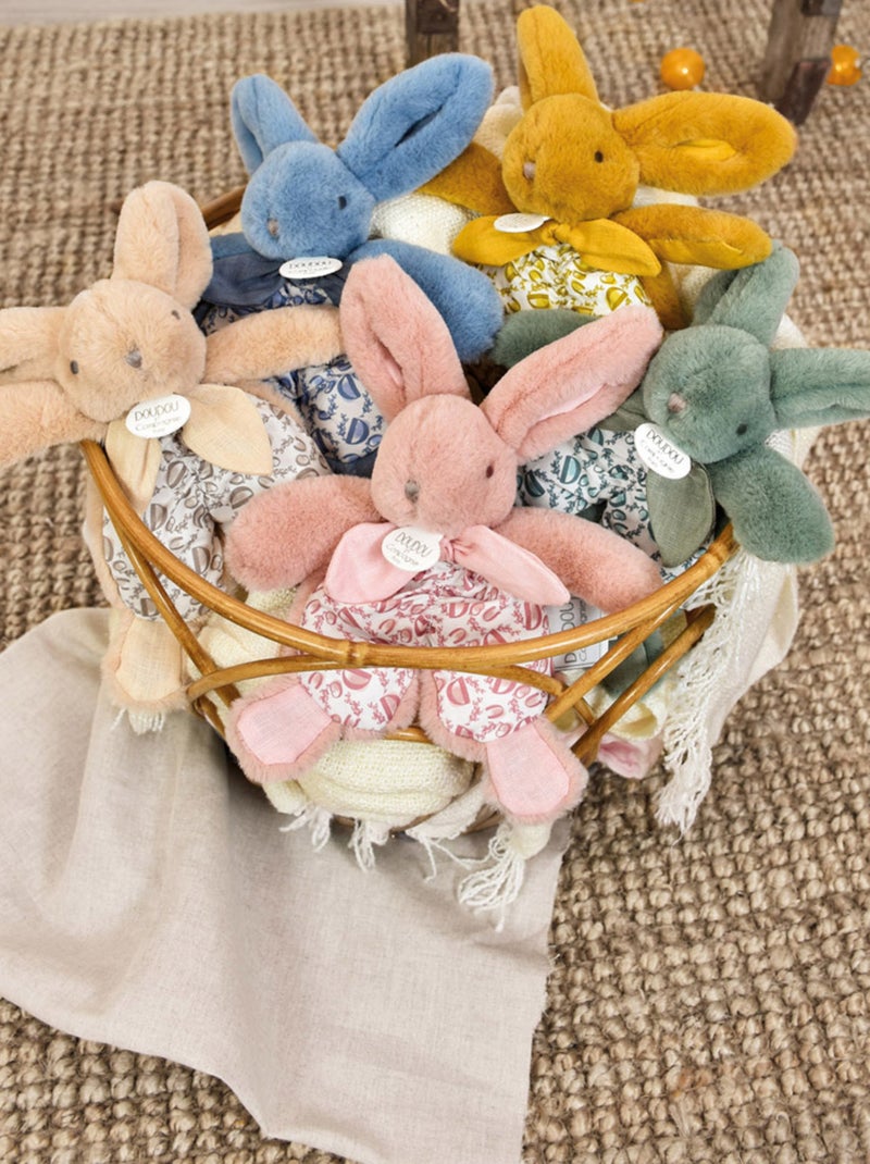 Doudou et Compagnie - Peluche Lapin Doudou Blanc - Kiabi