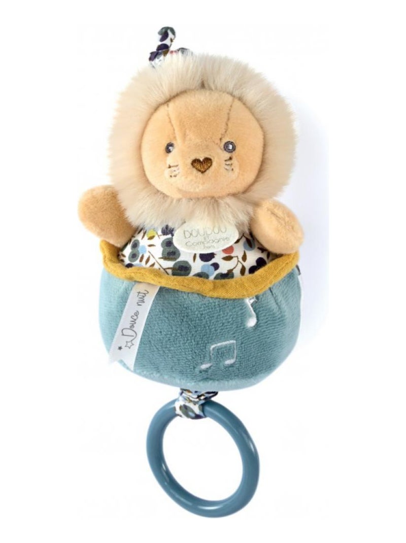 Doudou et Compagnie - Peluche musicale Jaune - Kiabi