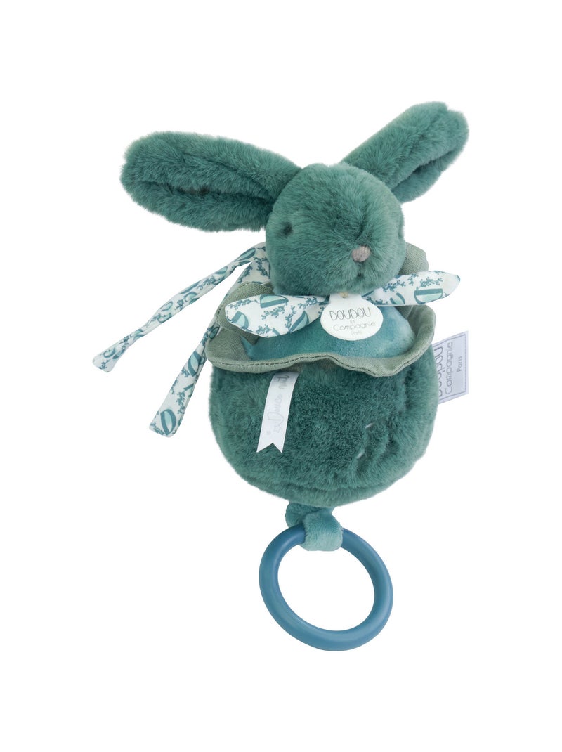Doudou et Compagnie - Peluche musicale Vert - Kiabi