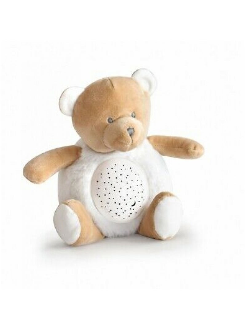 Doudou et Compagnie - Peluche veilleuse musicale Marron - Kiabi