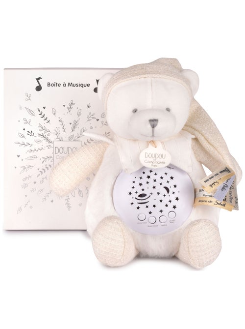 Doudou et Compagnie - Veilleuse musicale projection d'étoiles - Kiabi